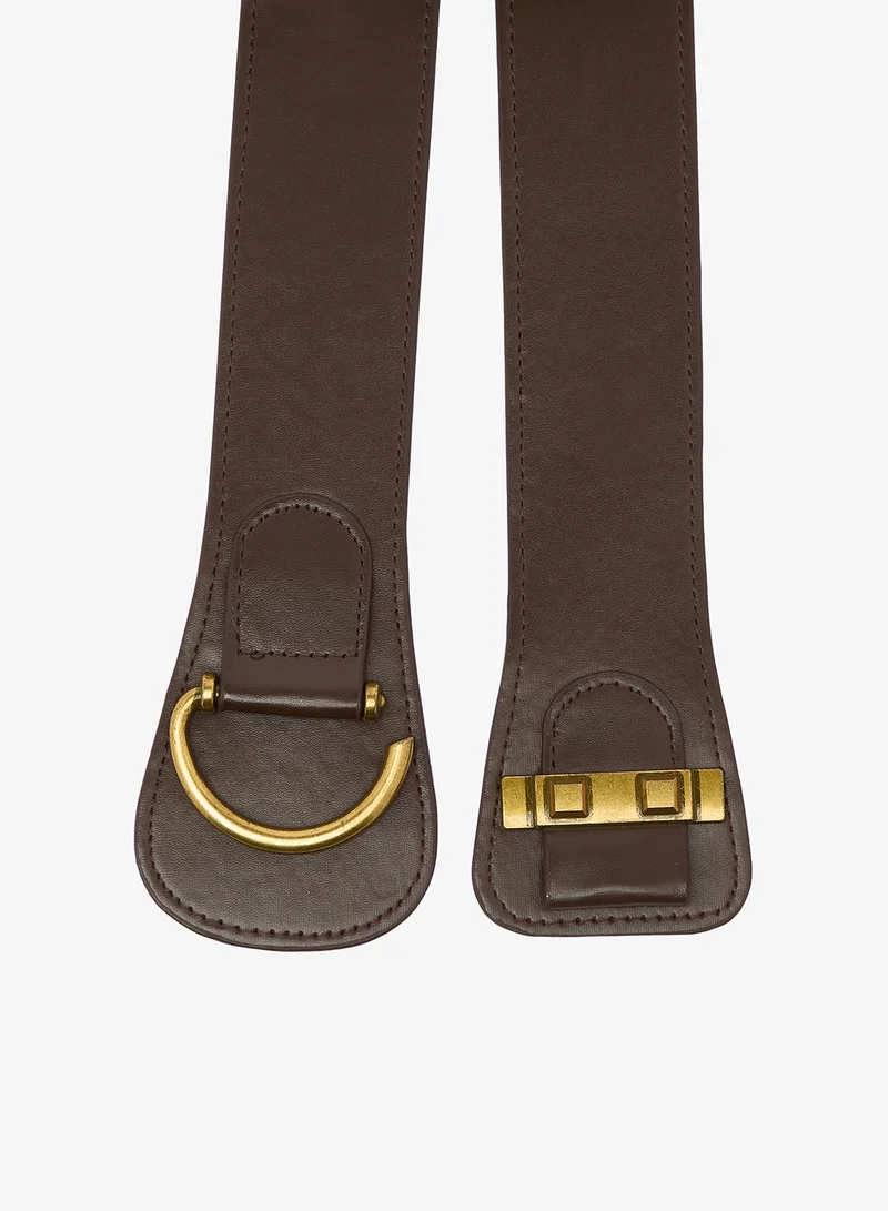 Ginger Brown Corset Belt for Women | Best Price UAE