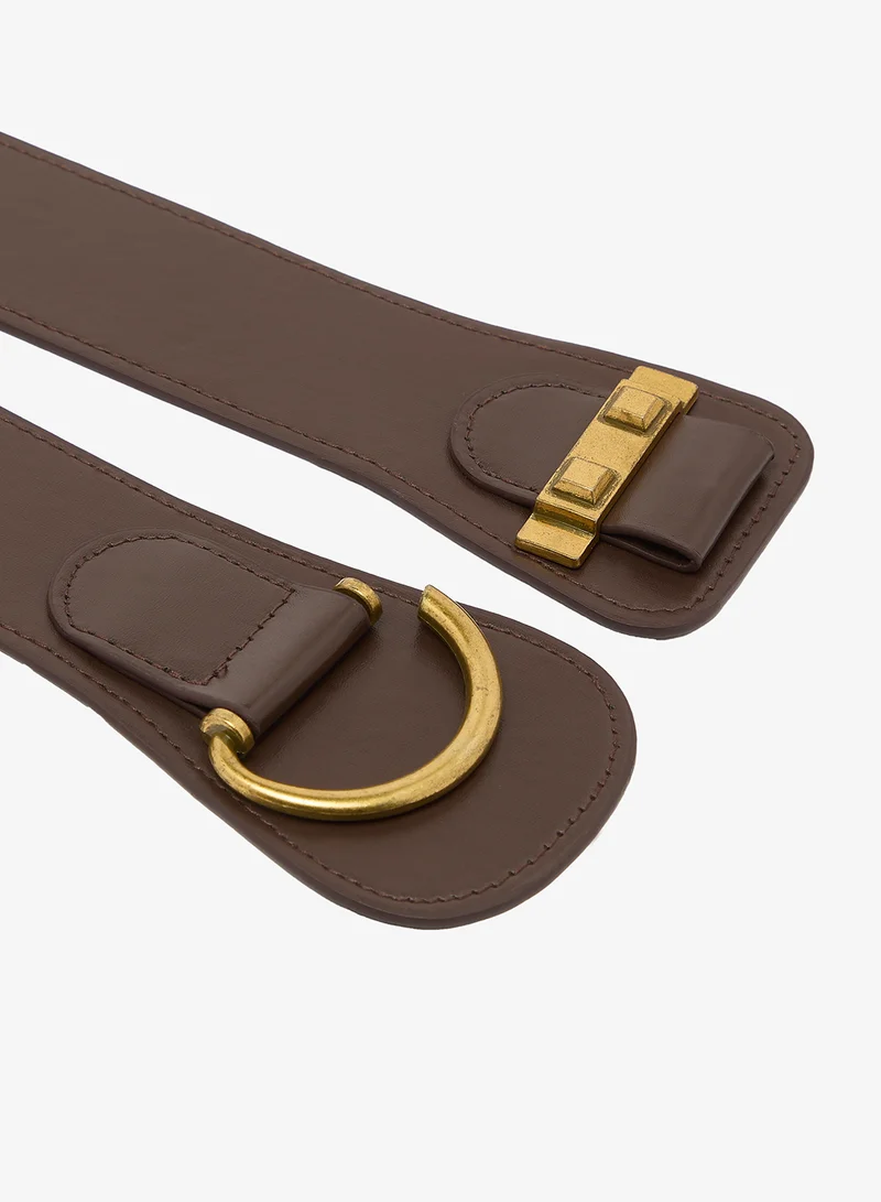 Ginger Brown Corset Belt for Women | Best Price UAE