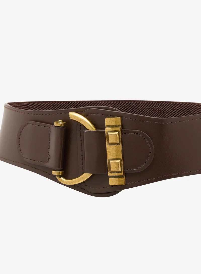Ginger Brown Corset Belt for Women | Best Price UAE
