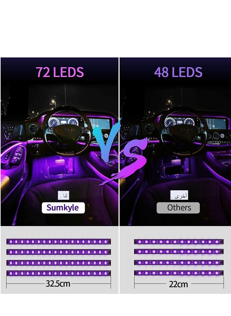 Sumkyle 4-In-1 Car Interior Decorative LED Light With Remote.  - Image 5