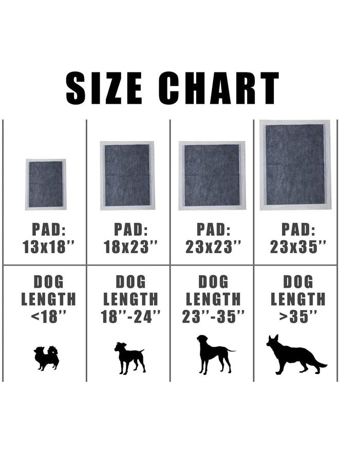 Generic Disposable Underpads Dog Pads and Puppy  Training Pee Pads, Pet Training and Puppy Pads Pee Pads with Activated Bamboo Charcoal Super Absorbent, Waterproof, Quick Dry, 6 Layers Leak-Proof and Odor Control for a Fresh Environment for Puppies Dogs and Pets Training , Absorbent Pee Pads for Dogs Super Absorbent & Leak-Proof,  - Image 2