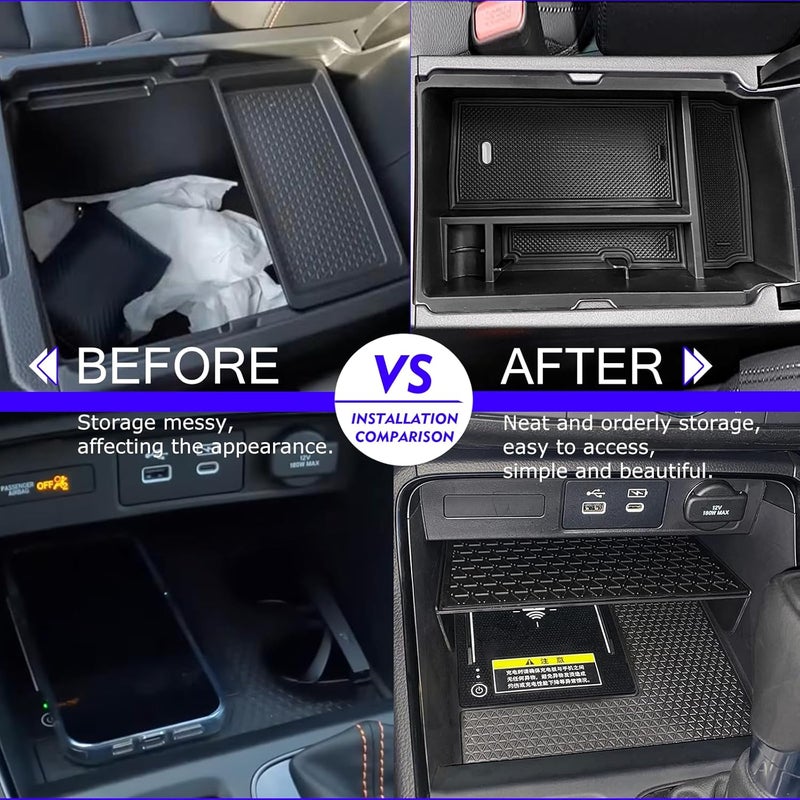 XXCIWP Center Console Organizer Tray for Honda CR-V - Image 3