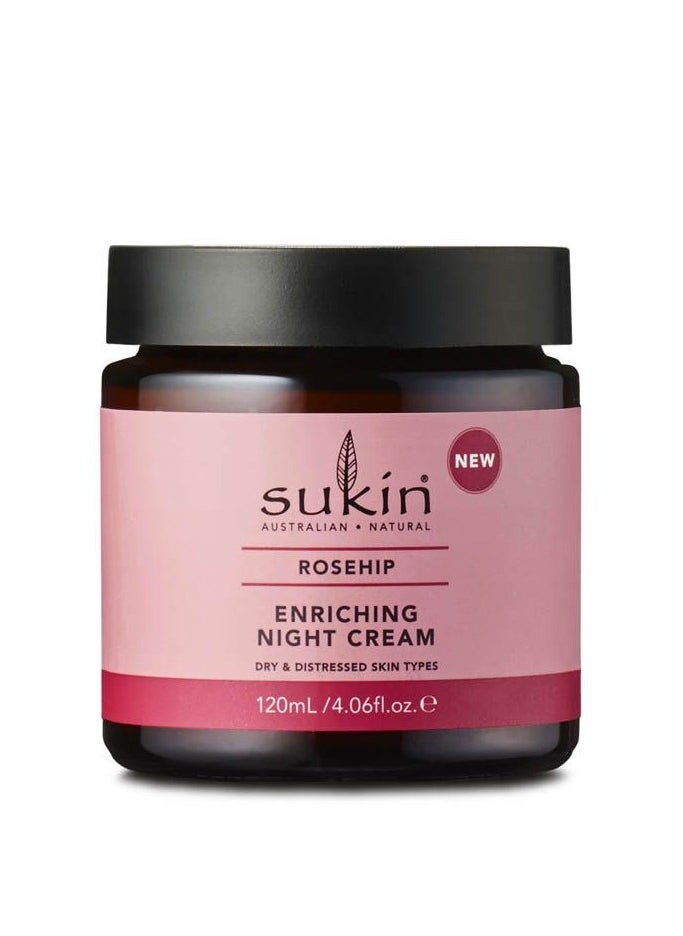 Sukin - Sukin Rosehip Enriching Night Cream 120 ml - Image 1