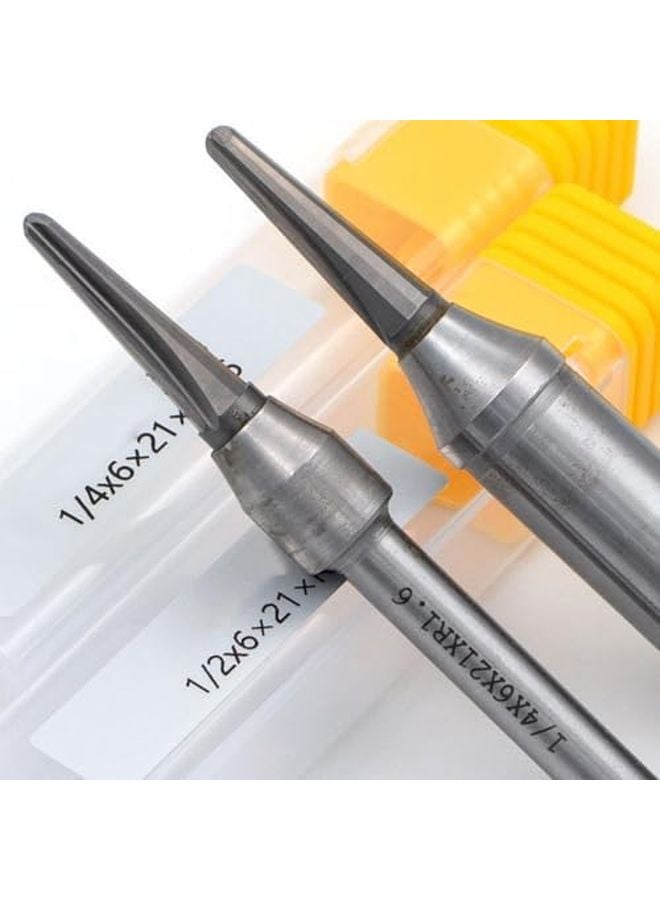 TCT قاطعة طحن على شكل V للأخاديد الدائرية الناعمة وثني الخشب 2 قطعة - Image 4