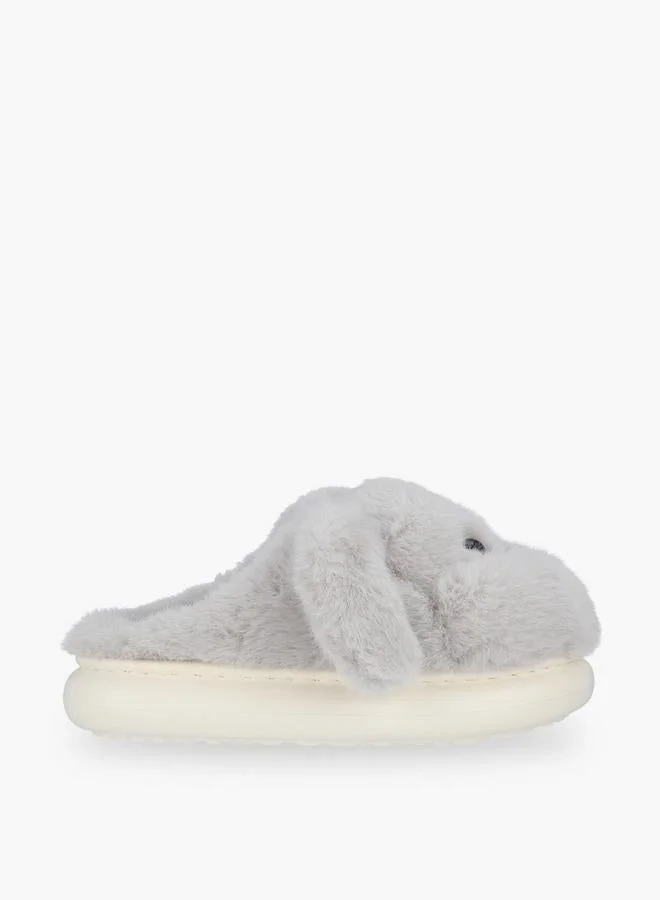 لو كونفورت Women Bunny Plush Bedroom Slippers