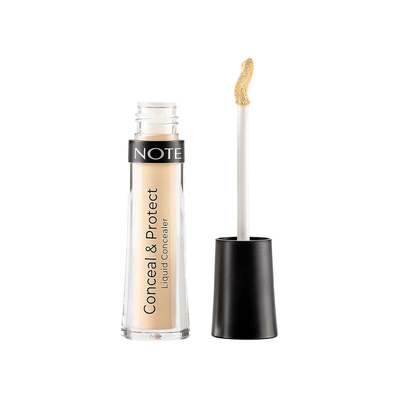 NOTE COSMETIQUE Cosmetic Note AntiDark Concealer Foundation Imperfection MakeUp AntiStain Controuring MakeUp Concealer 45 ml ParabenFree 03 Soft Sand - Image 3