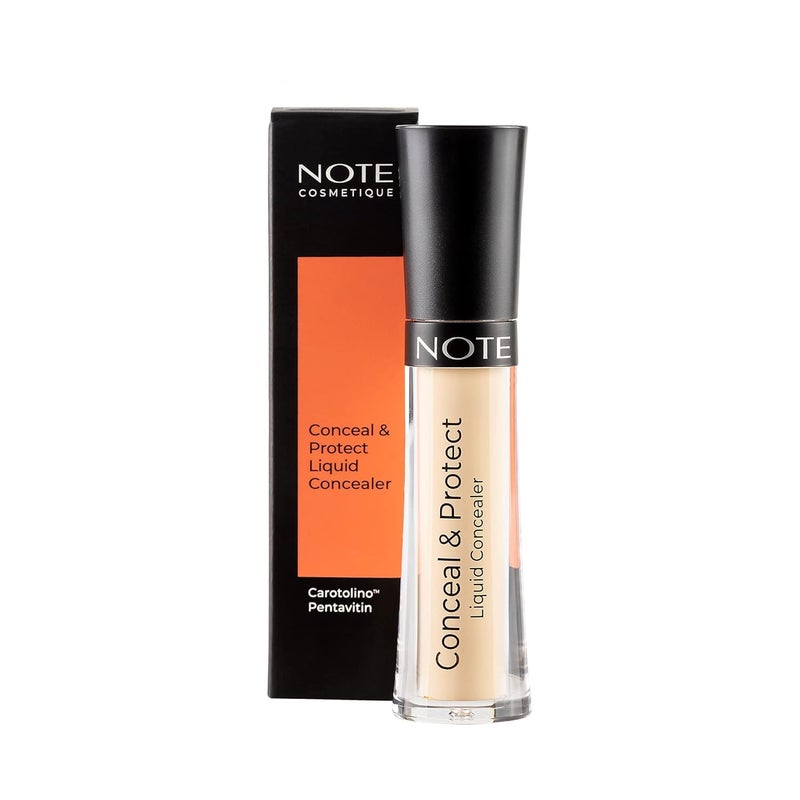 NOTE COSMETIQUE Cosmetic Note AntiDark Concealer Foundation Imperfection MakeUp AntiStain Controuring MakeUp Concealer 45 ml ParabenFree 03 Soft Sand - Image 4