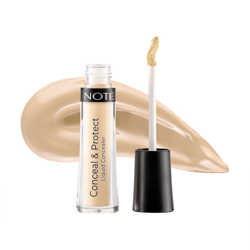 NOTE COSMETIQUE Cosmetic Note AntiDark Concealer Foundation Imperfection MakeUp AntiStain Controuring MakeUp Concealer 45 ml ParabenFree 03 Soft Sand - Image 1