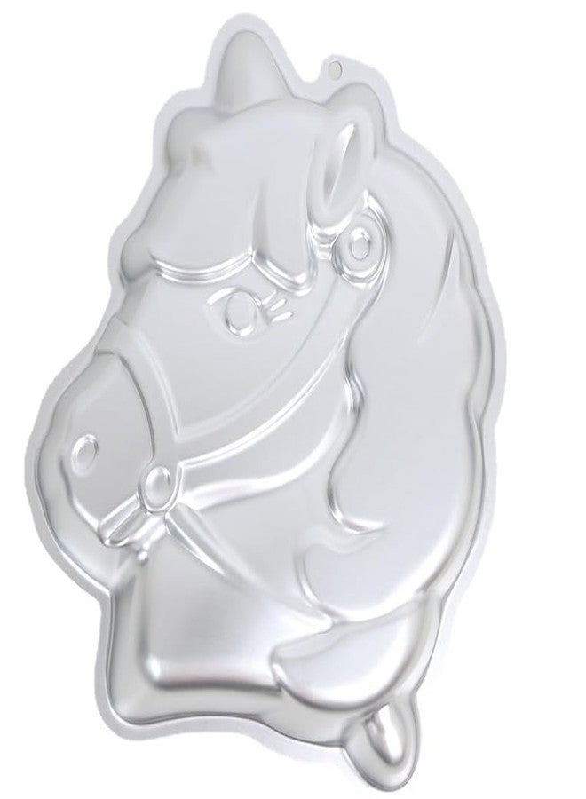 wotoy 11 inch Horse head Cake Baking Pan - Aluminum Alloy - Image 1