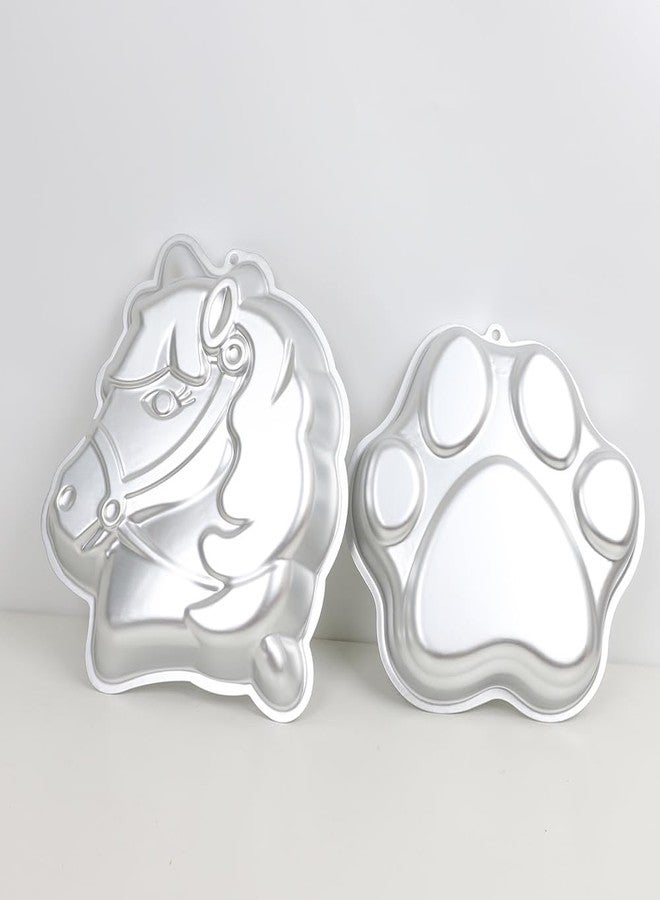 wotoy 11 inch Horse head Cake Baking Pan - Aluminum Alloy - Image 5