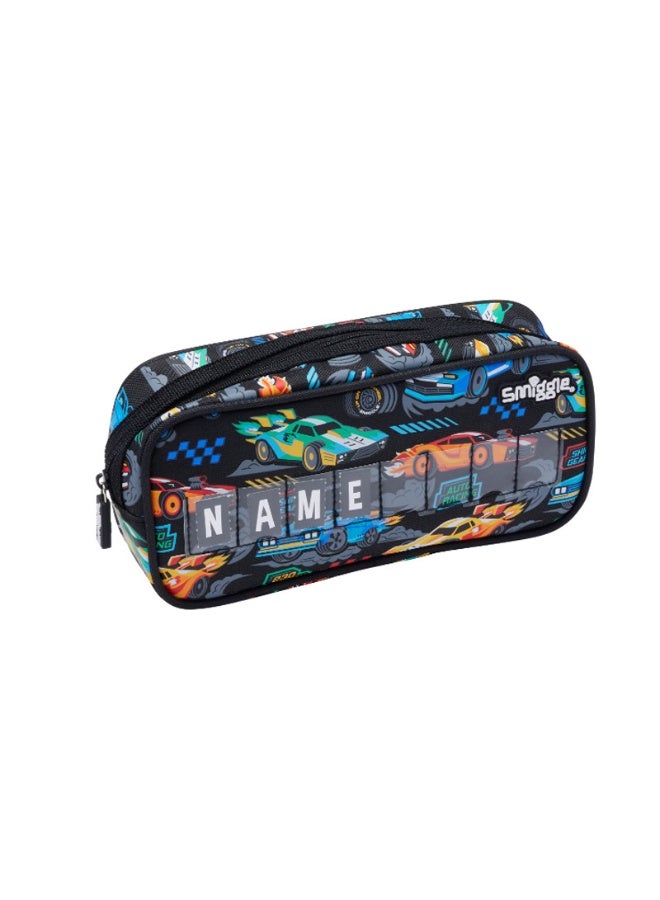 Smiggle Racing Theme Large Capacity Children's Pencil Case - Image 3
