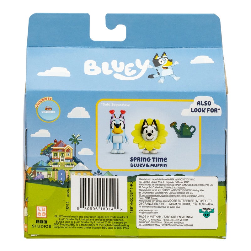 BLUEY S13 LETS PLAY CHEF FIGURE 2PK ICE BLOCKS BINGO & SOCKS - Image 2