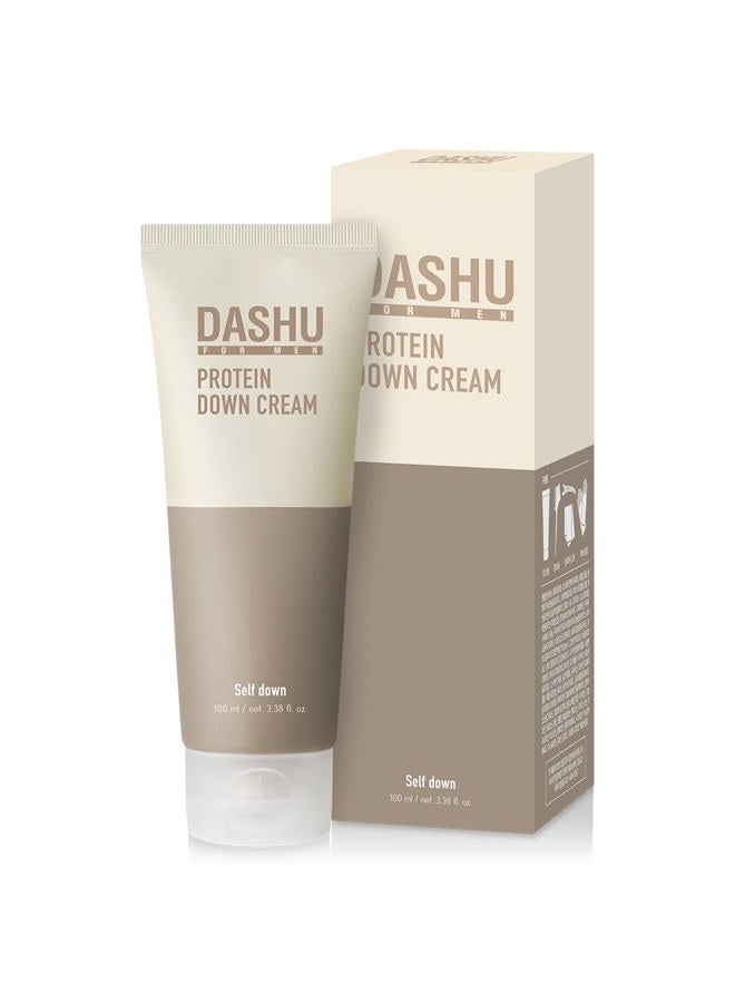 Dashu For Men, Protein Down Cream, 3.38 fl oz (100 ml), Dashu - Image 1