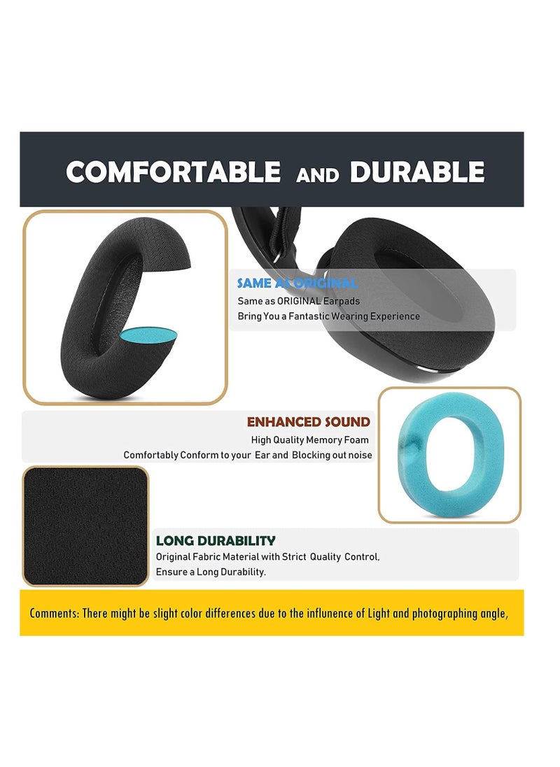 Anmi Replacement Ear Pads Headphone Earpads Compatible with SteelSeries Arctis 1/Arctis 3/Arctis 5/Arctis 7/Arctis 9 RGB Illuminated Gaming Headset  - Image 3