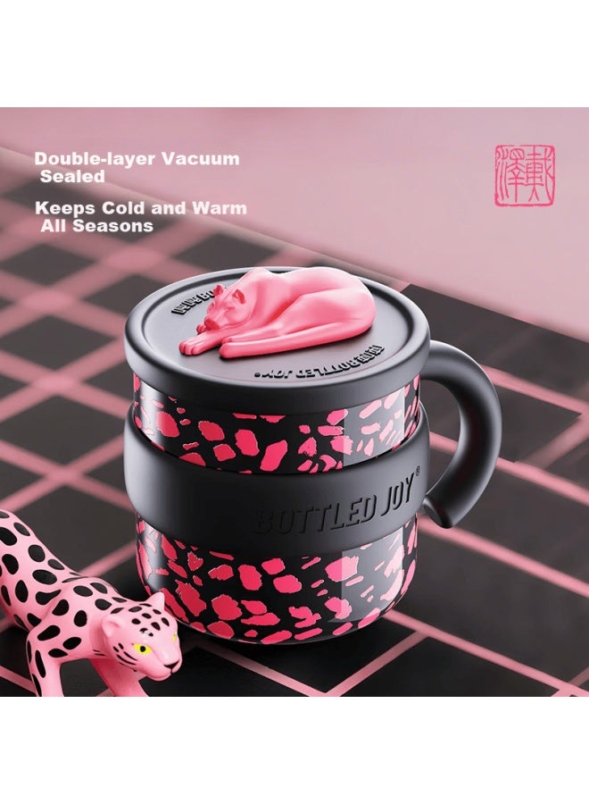 Dundun Bottled Joy Stainless Steel 316 Coffee Mug Office Water Cup Yibo Student Insulated Cup - Image 2