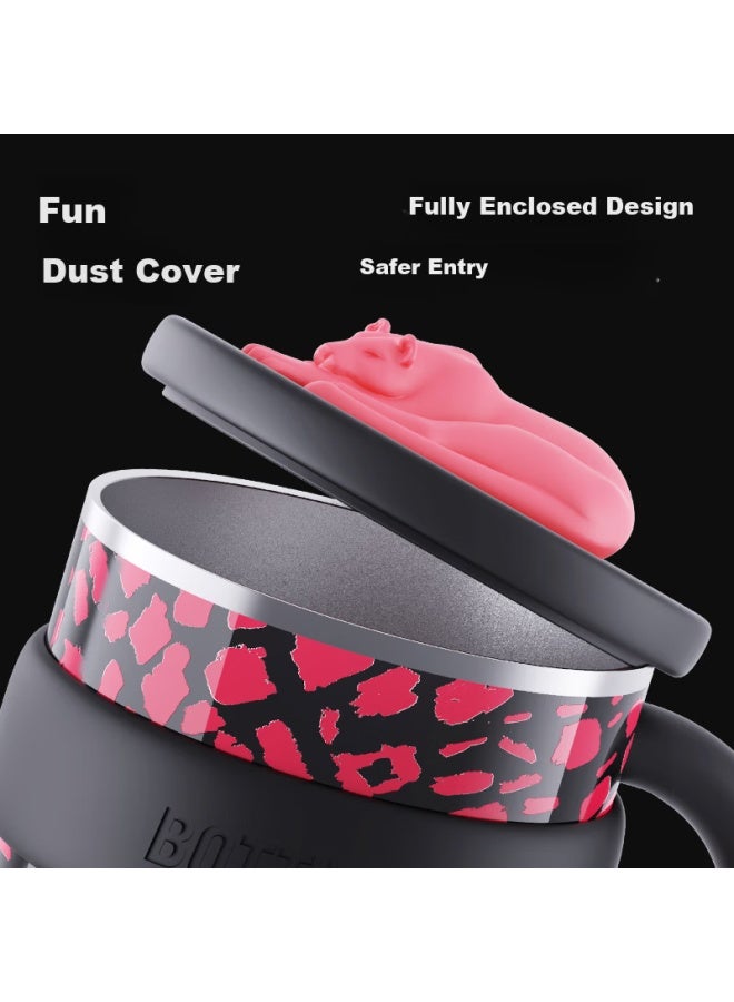Dundun Bottled Joy Stainless Steel 316 Coffee Mug Office Water Cup Yibo Student Insulated Cup - Image 3
