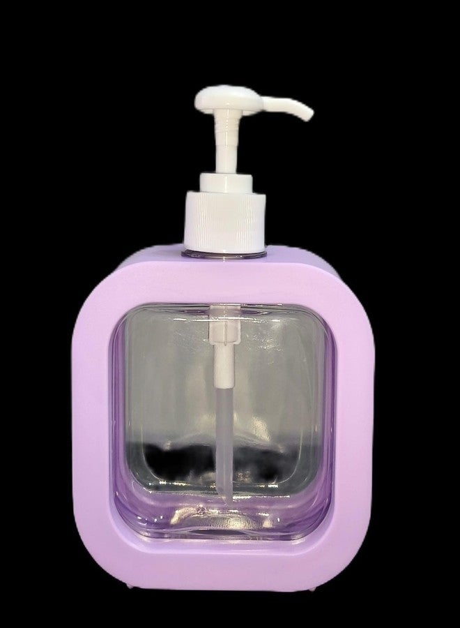 Square Refillable Pump Dispenser Bottles – Pack of 2 | Stylish Liquid Soap, Shampoo, Lotion & Handwash Dispenser | Durable Leakproof Bathroom & Kitchen Container Set - Image 3