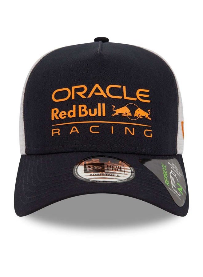 NEW ERA Men's 9Forty Trucker Sustainable E Frame Red Bull F1 Baseball Cap Hat Dark Blue - Image 2