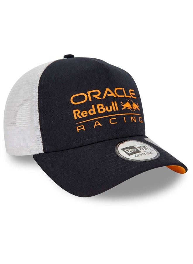 NEW ERA Men's 9Forty Trucker Sustainable E Frame Red Bull F1 Baseball Cap Hat Dark Blue - Image 3