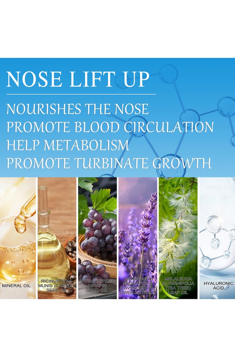 ويست اند مانث زيت أساسي لشد الأنف لشد الأنف بالزيوت العطرية، سيروم شد الأنف بالكولاجين لإعادة تشكيل الوجه بمنتجات العناية ببشرة الوجه الطبيعية - Image 3
