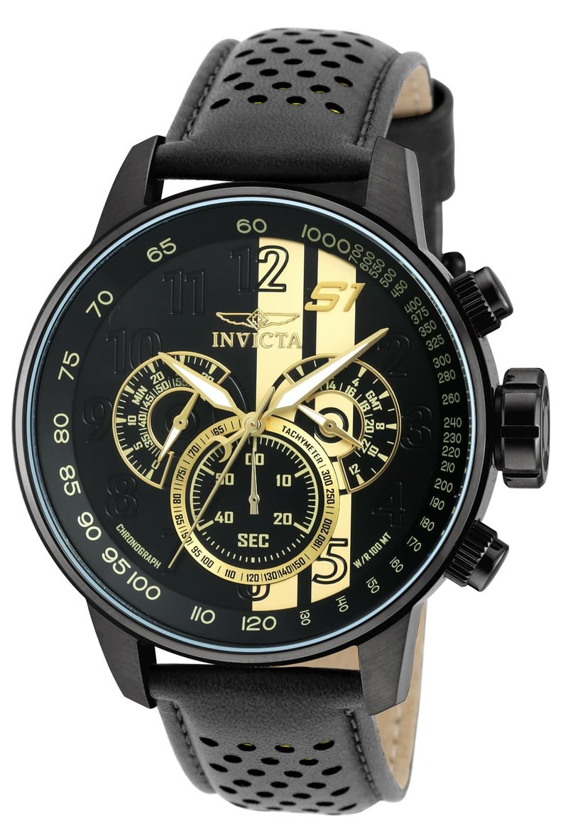 Invicta Men's 19289 S1 Rally Analog Display Japanese Quartz Black Watch - Image 3