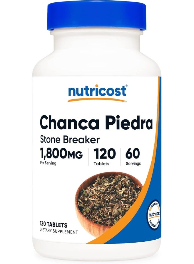 Nutricost Chanca Piedra Extract - Stone Breaker - 120 Tablets, 1800mg Per Serving, 60 Servings Per Bottle - Image 1