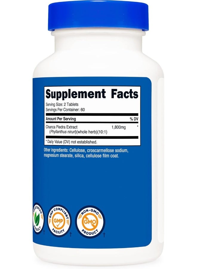 Nutricost Chanca Piedra Extract - Stone Breaker - 120 Tablets, 1800mg Per Serving, 60 Servings Per Bottle - Image 4