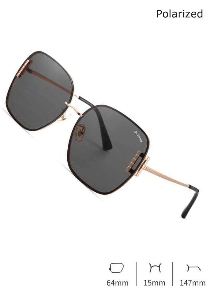 Chomel Fashion High-Definition Nylon Lens Sunglasses For Women's High-End Elegant Anti-Ultraviolet Anti-Blue Light  - Image 2