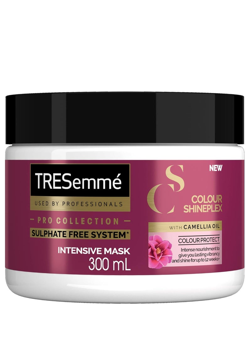 TRESemmé - TRESEmmé Shineplex Colour Hair Mask for Vibrant Coloured Hair, with Camellia Oil, Professional, Sulphate Free, 300ml - Image 1