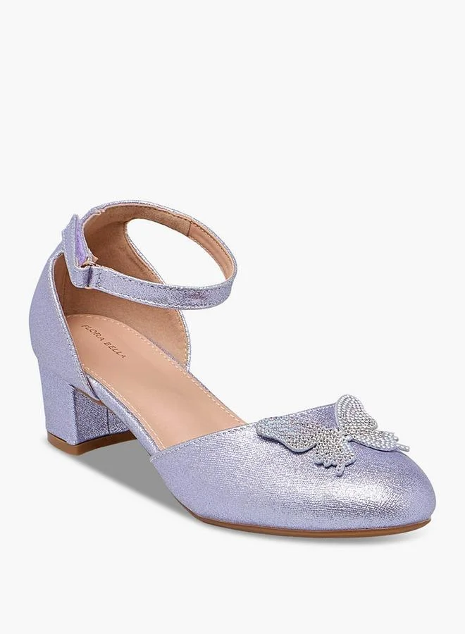 Flora Bella By Shoexpress Girls Block Heel Shoes