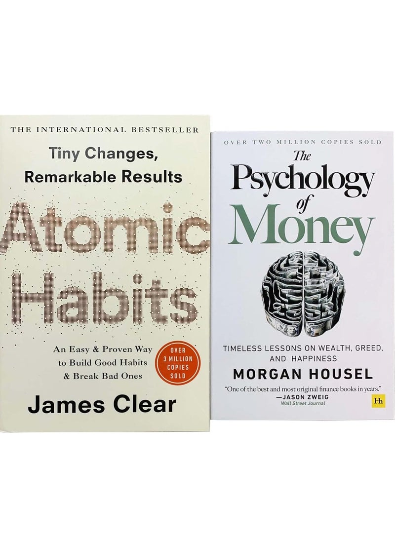 The Psychology of Money, Atomic Habits: 2 Books Collection Set - pzsku/Z21DFFD2928AFF344C809Z/45/_/1738063299/40f3b238-0b25-4b35-b640-7a182978273f