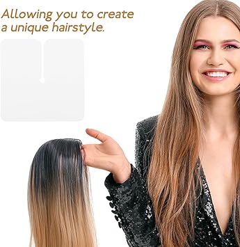 minkissy 6pcs Hair Extension Pads Heat Shield Guards for Hair Extension Bonding Square Glue Protector Templates for Hair Extension Using - Image 5