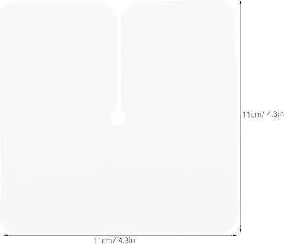 minkissy 6pcs Hair Extension Pads Heat Shield Guards for Hair Extension Bonding Square Glue Protector Templates for Hair Extension Using - Image 2