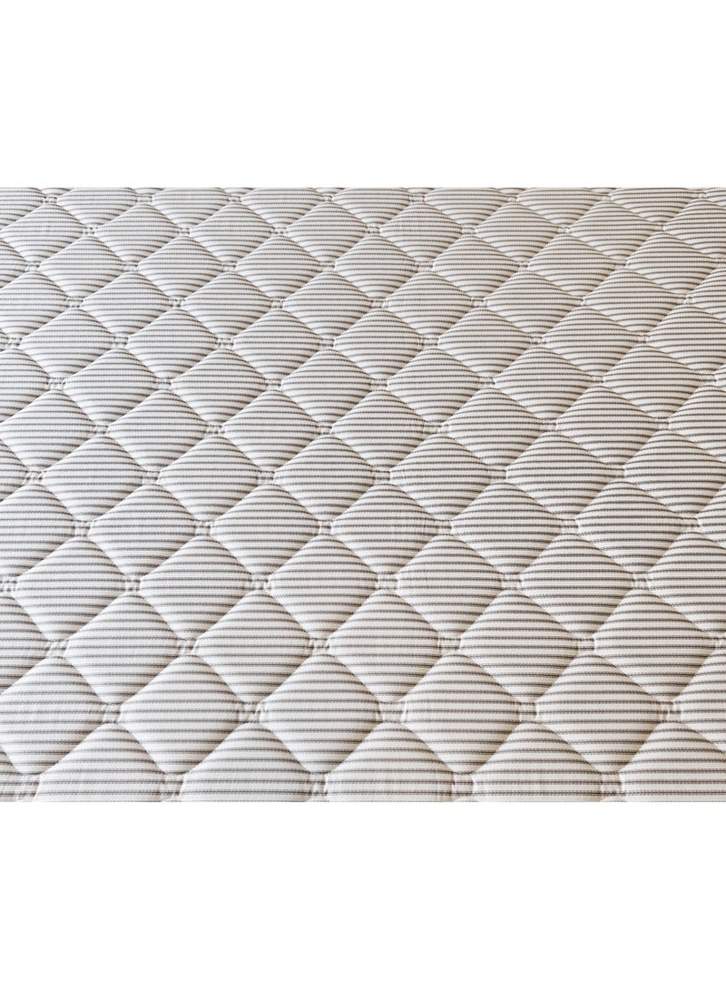 Handpicked Furniture Medium Soft Mattress, Bonel Spring Mattress with Edge Support and Jackard Fabric, Medium Sinking Feel, Reversable Mattress 25cm Thickness - Image 4