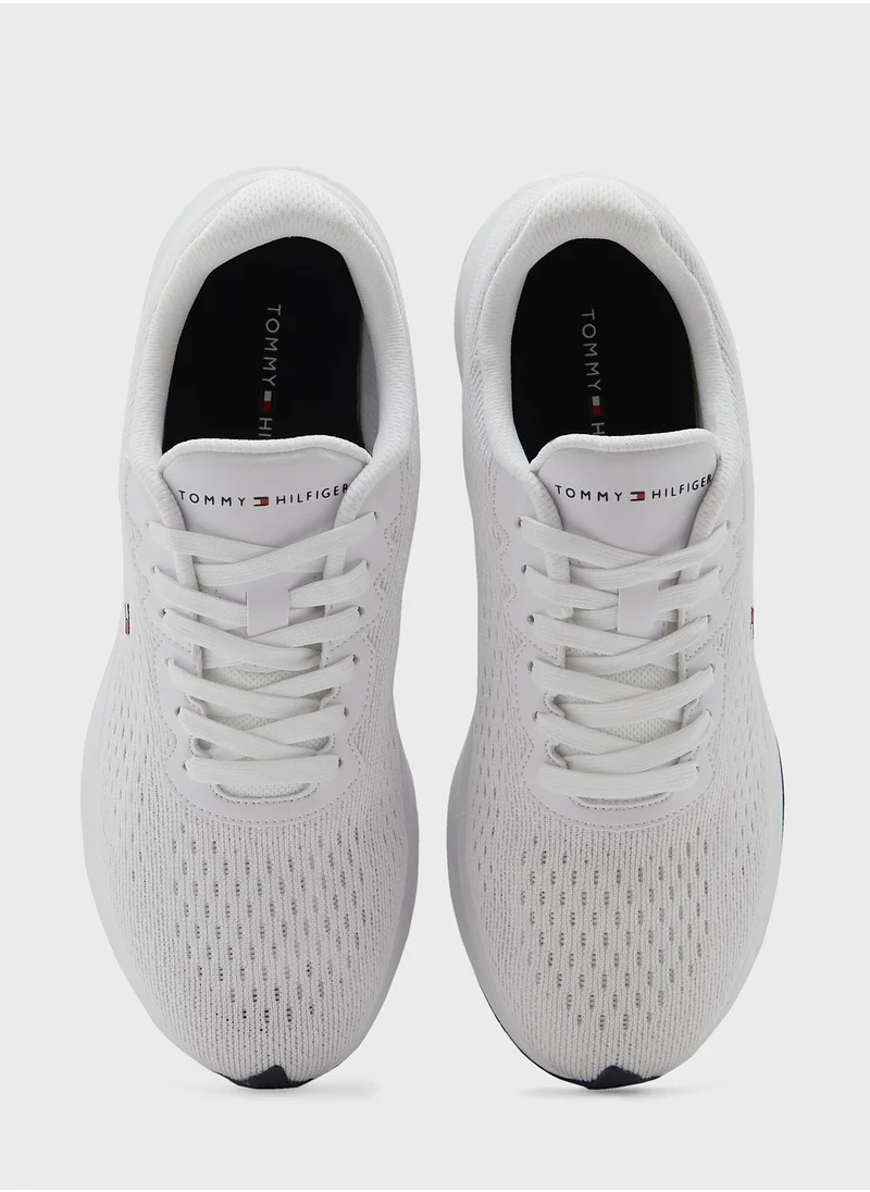 TOMMY HILFIGER Logo Print Low Top Sneakers