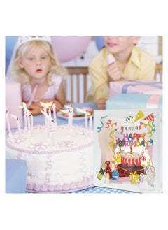 Y&D 3D Birthday Cards for Girl Gift, Music Warming LED Light Gift Greeting Card Mom Wife Sister Boy and Friends 1 Pack  - Image 5