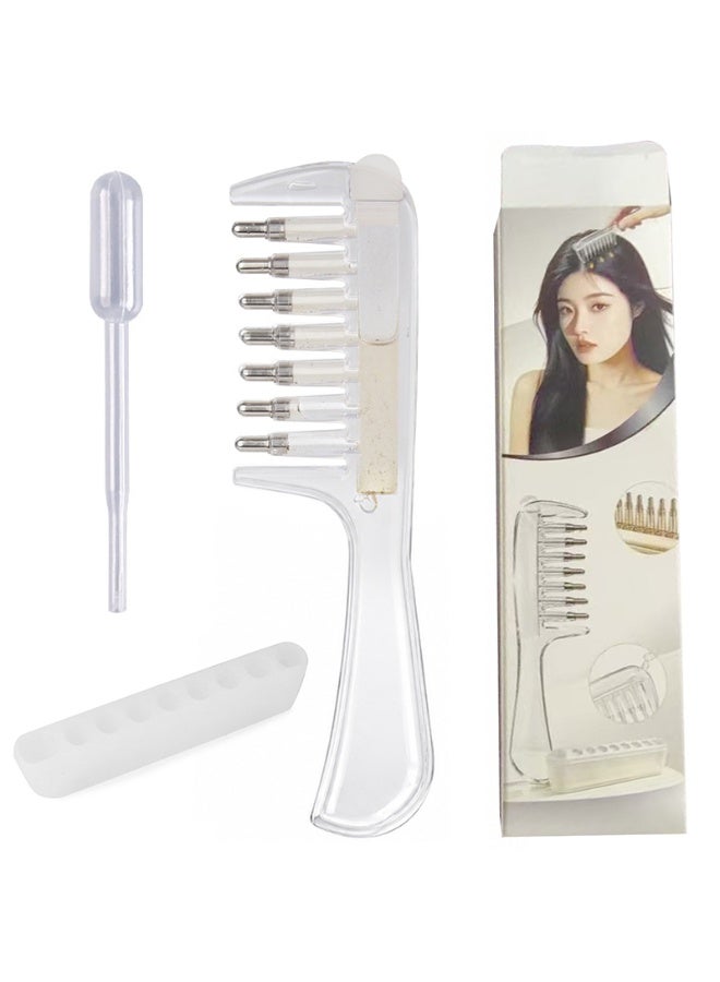 DubaiGallery Premium Hair Scalp Massage Comb Set for Women and Men, Gentle Detangling Brush with Wide Teeth, Comfortable Grip, Relaxing Scalp Care Tool for Wet or Dry Hair, Daily Styling and Hair Care Routine - Image 1
