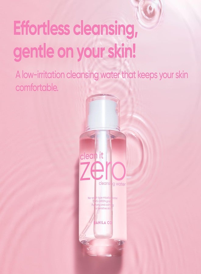 BANILA CO Clean It Zero Pure Cleansing Water | Gentle Cleanser for Sensitive Skin | Micellar Water Makeup Remover No Rinse & Oil Free (310ml / 10.48 fl.oz) - Image 5