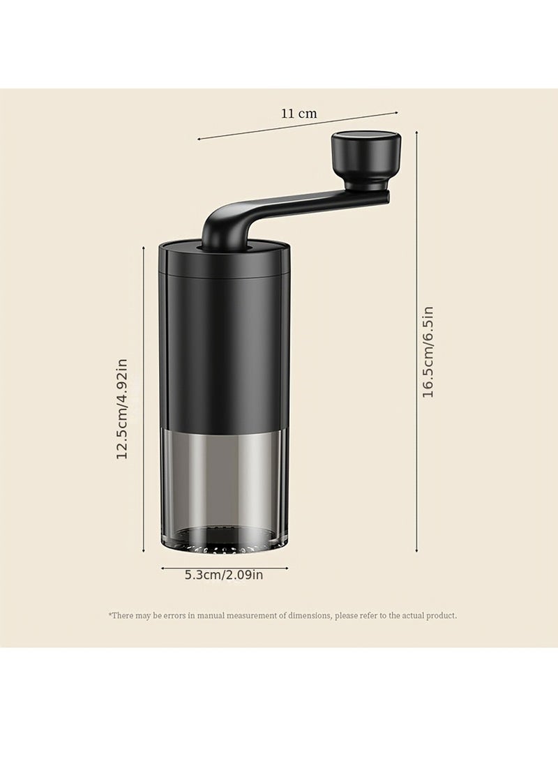 أوالس طاحونة قهوة يدوية من السيراميك والبلاستيك - آلة محمولة متكاملة لاستخلاص القهوة بطريقة أمريكية محضرة باليد - مثالية للتخييم والسفر واستخدام المنزل. - Image 2