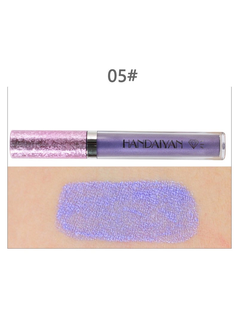 هاندايان ملمع شفاه بحمض الهيالورونيك عالي اللمعان، لون غير لاصق للشفاه، سائل زيتي لإزالة البقع، ملمع أحمر شفاه لامع، مرطب يدوم طويلاً مقاوم للماء للنساء والفتيات - Image 2