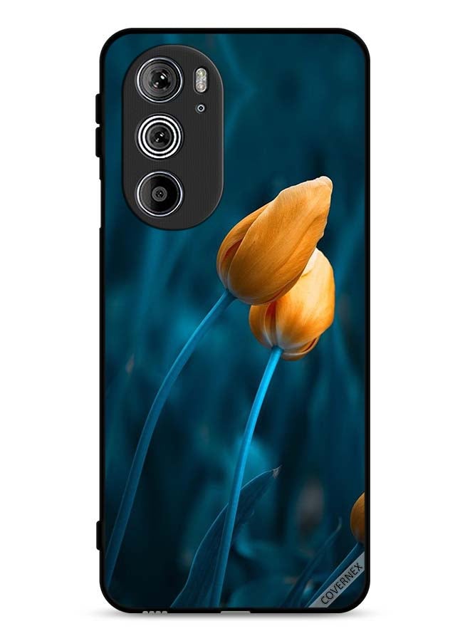 Covernex Motorola Edge 30 Pro Protective Case Cover Two Cute Flowers - Image 1