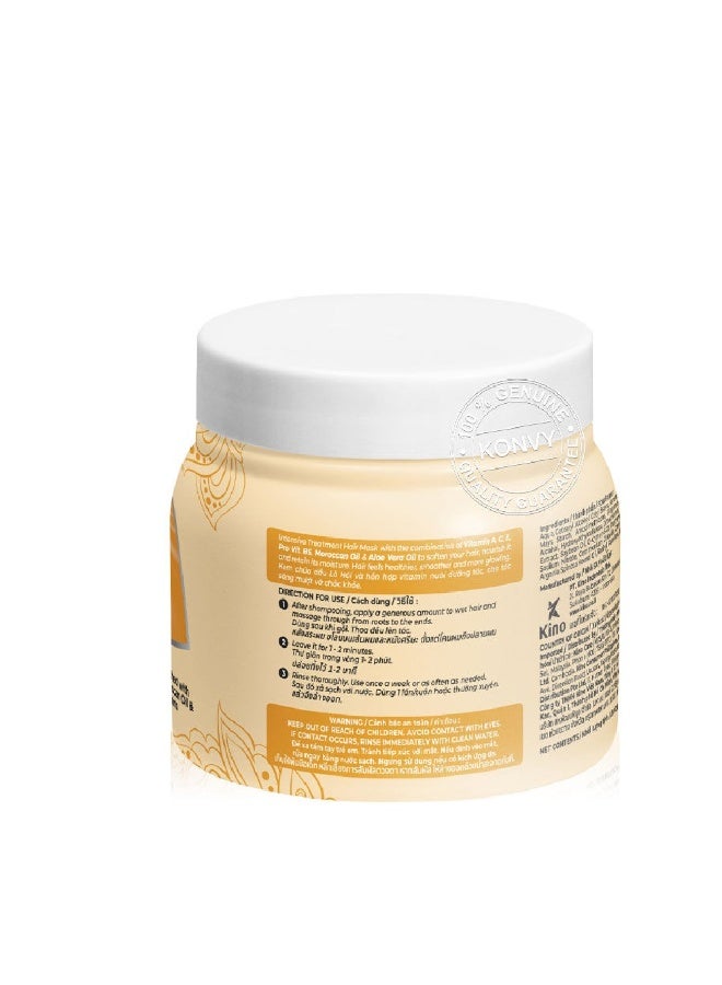 أليبس قناع الشعر بالفيتامينات من إليبس، ناعم ولامع مع زيت الصبار، 200 غرام - Image 2