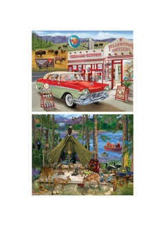 Bits and Pieces Bits and Pieces - 4-in-1 Multi-Pack - 300 Piece Jigsaw Puzzles for Adults - Large pc Puzzle Set Bundle by Bigelow Illustrations -16"x20" (41cmx51cm)  - Image 4