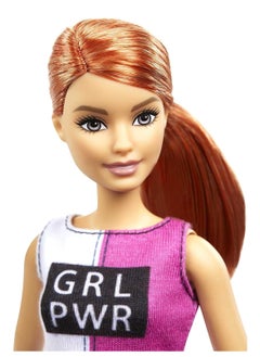 Mattel BARBIE Barbie doll recharge with this workout themed set that includes a doll  - Image 3