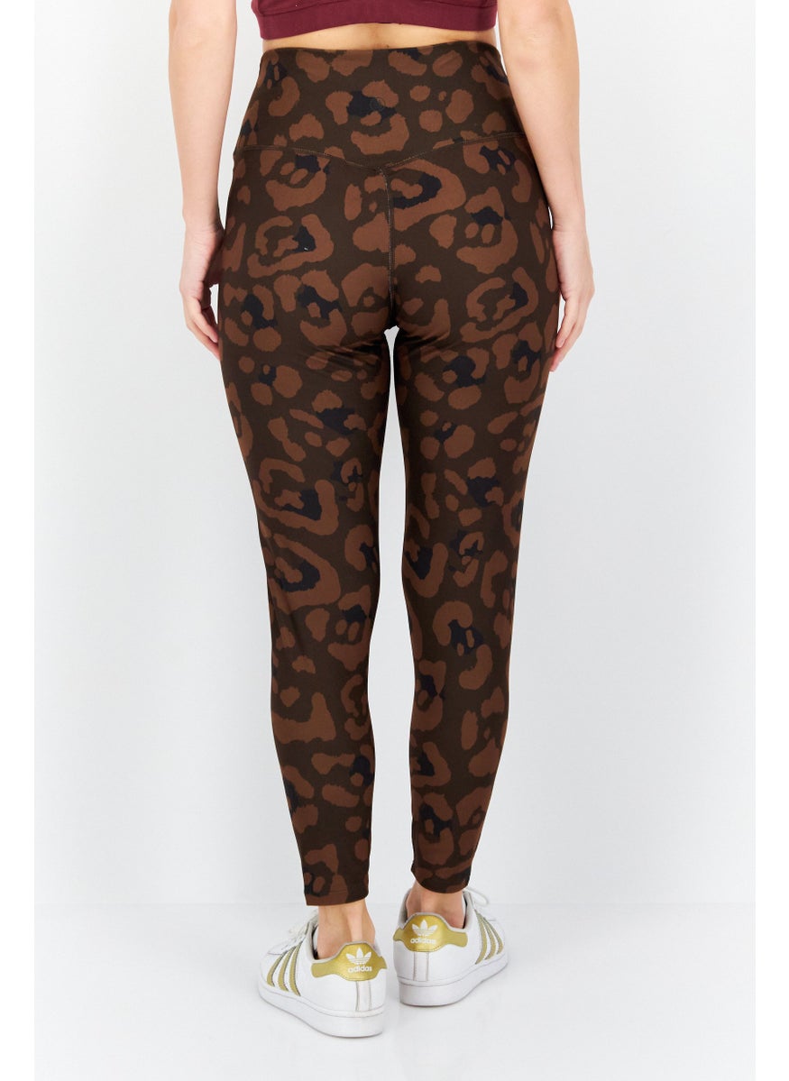 Sage Collective Women Sportswear Fit Yoga Leggings, Brown  - Image 2