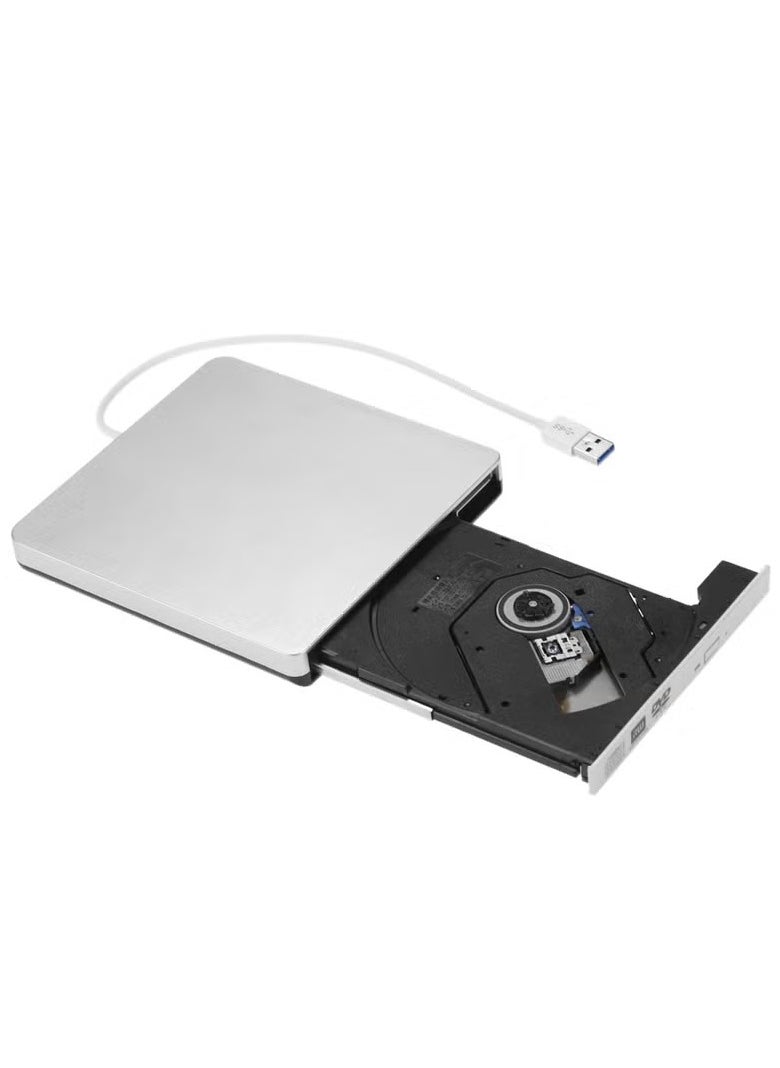 USB 3.0 Portable Ultra Slim External CD-RW DVD-RW Drive Writer Rewriter Burner multicolour