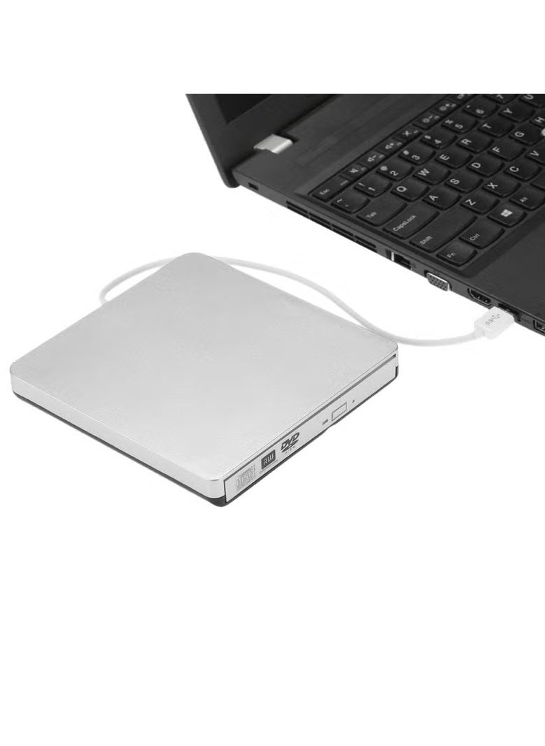USB 3.0 Portable Ultra Slim External CD-RW DVD-RW Drive Writer Rewriter Burner multicolour