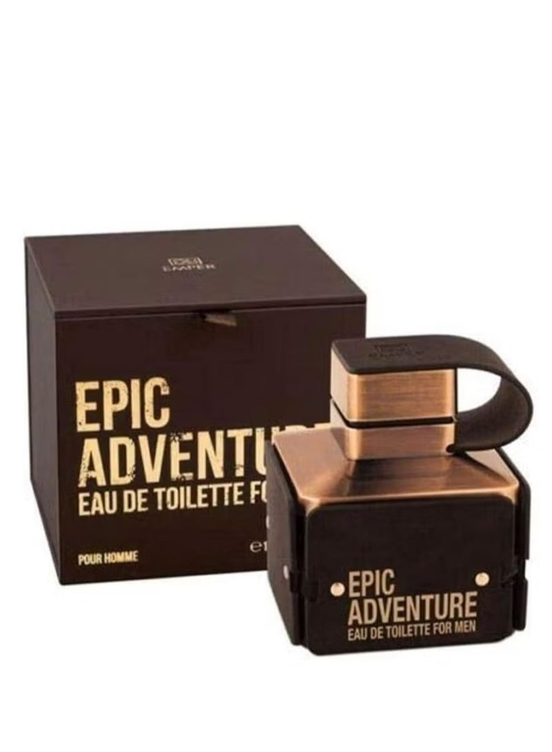 Emper Epic Adventure For Men Eau de Toilette, 100 ml - Image 1