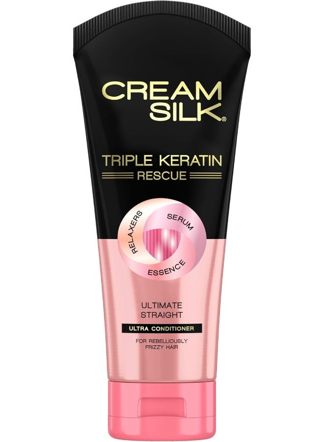Cream Silk Triple Keratin Rescue Conditioner - Image 1