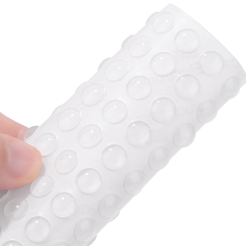 Eshanmu 100Pcs Cabinet Door Bumpers Clear Self Adhesive - Image 1